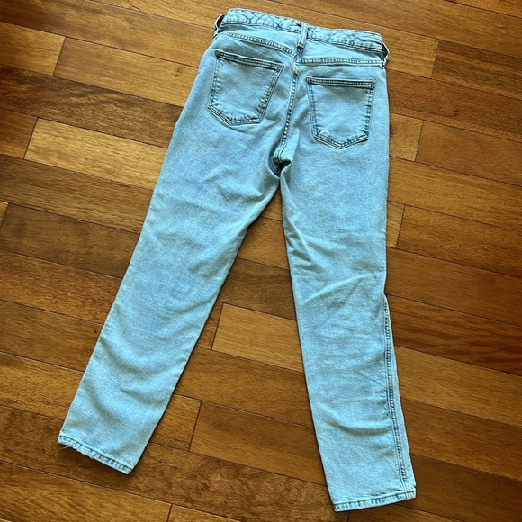 Denim jeans. Universal thread goods company. High rise slim straight. - Picture 3 of 4